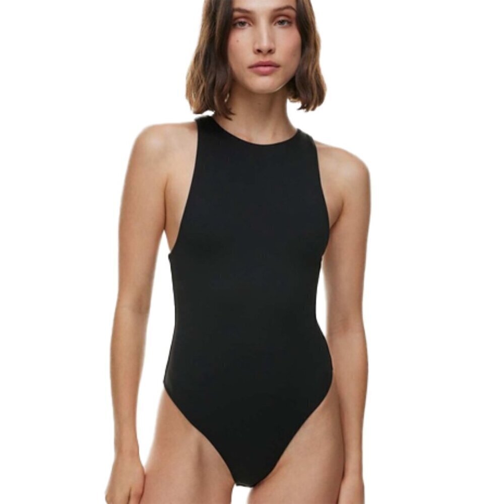 ❤️ 🆕 REORIA Black Bodysuit One Piece Size S